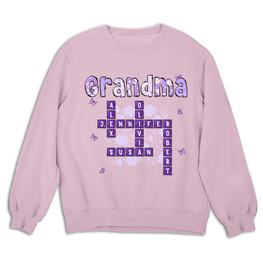 Love Being Gigi Crossword - Personalized Custom Shirt - Image 16