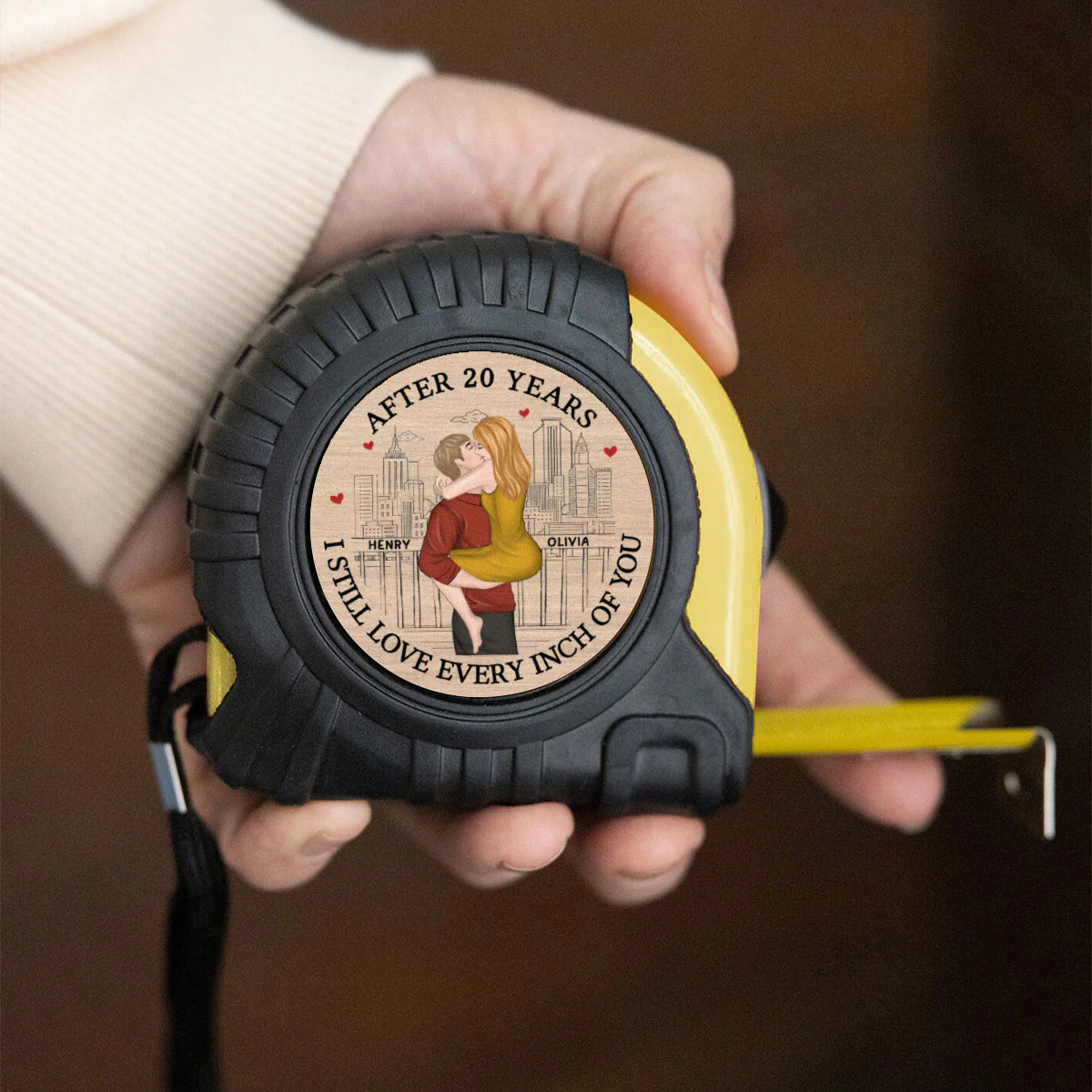 Love Every Inch - Personalized Custom Tape Measure - Image 3