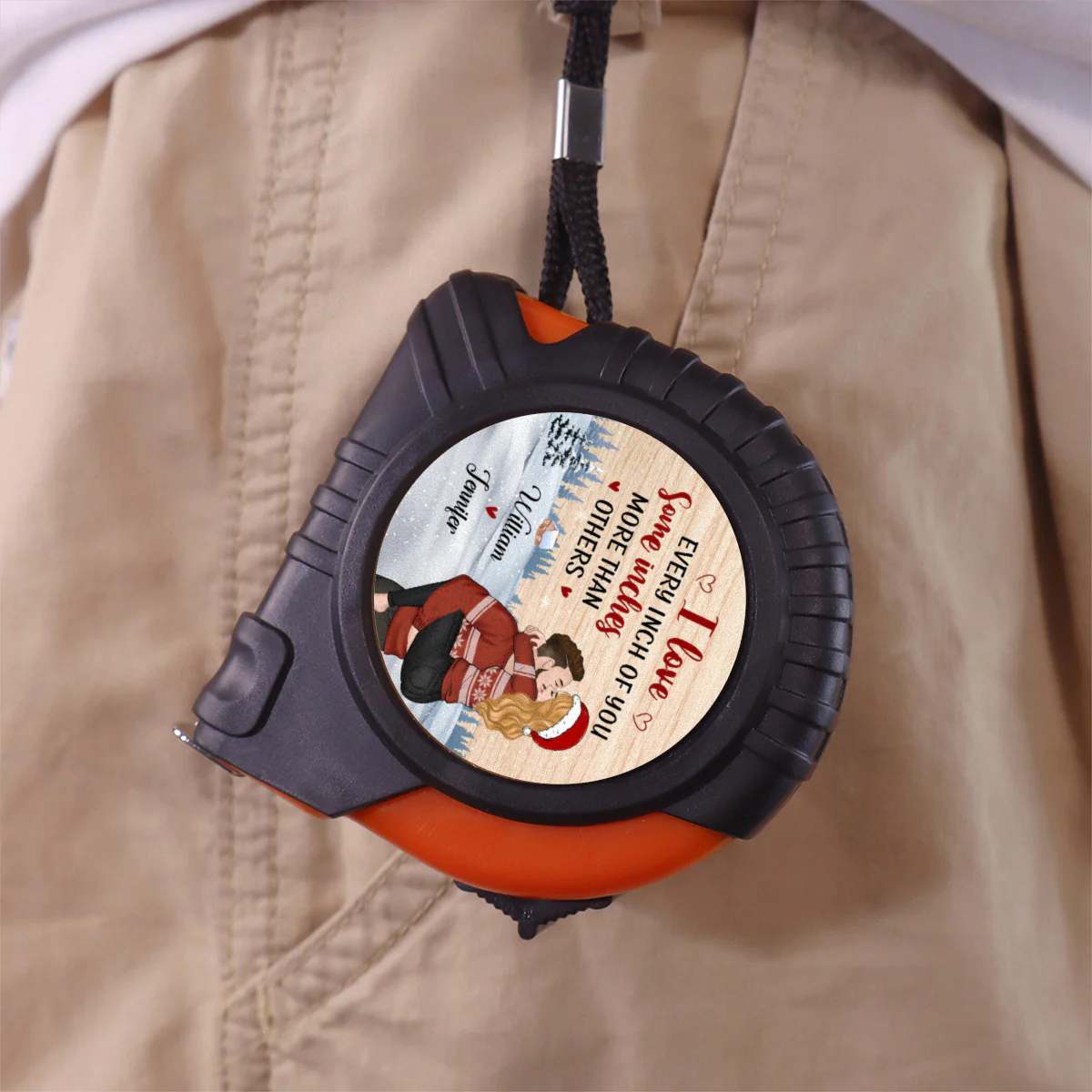Love Every Inch - Personalized Custom Tape Measure - Image 3