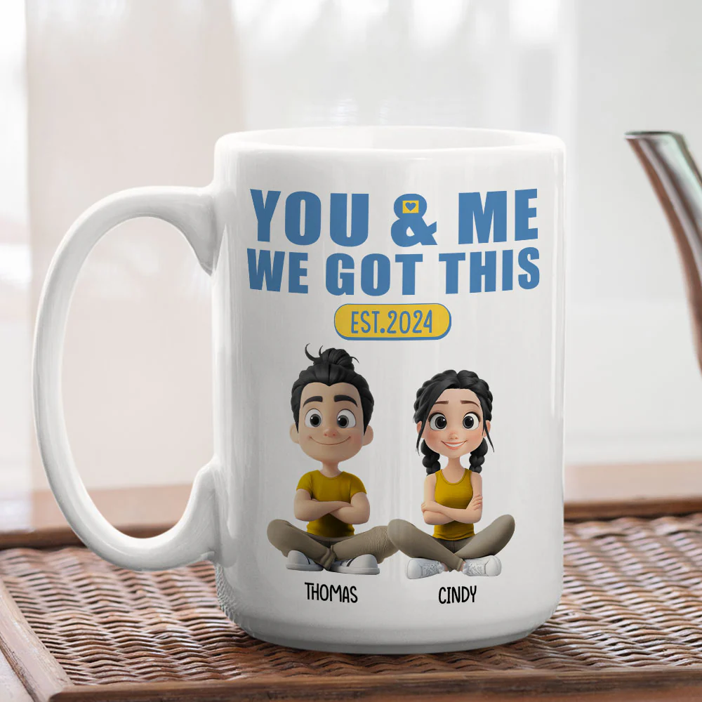 Love Forever - Personalized Custom Coffee Mug - Image 4