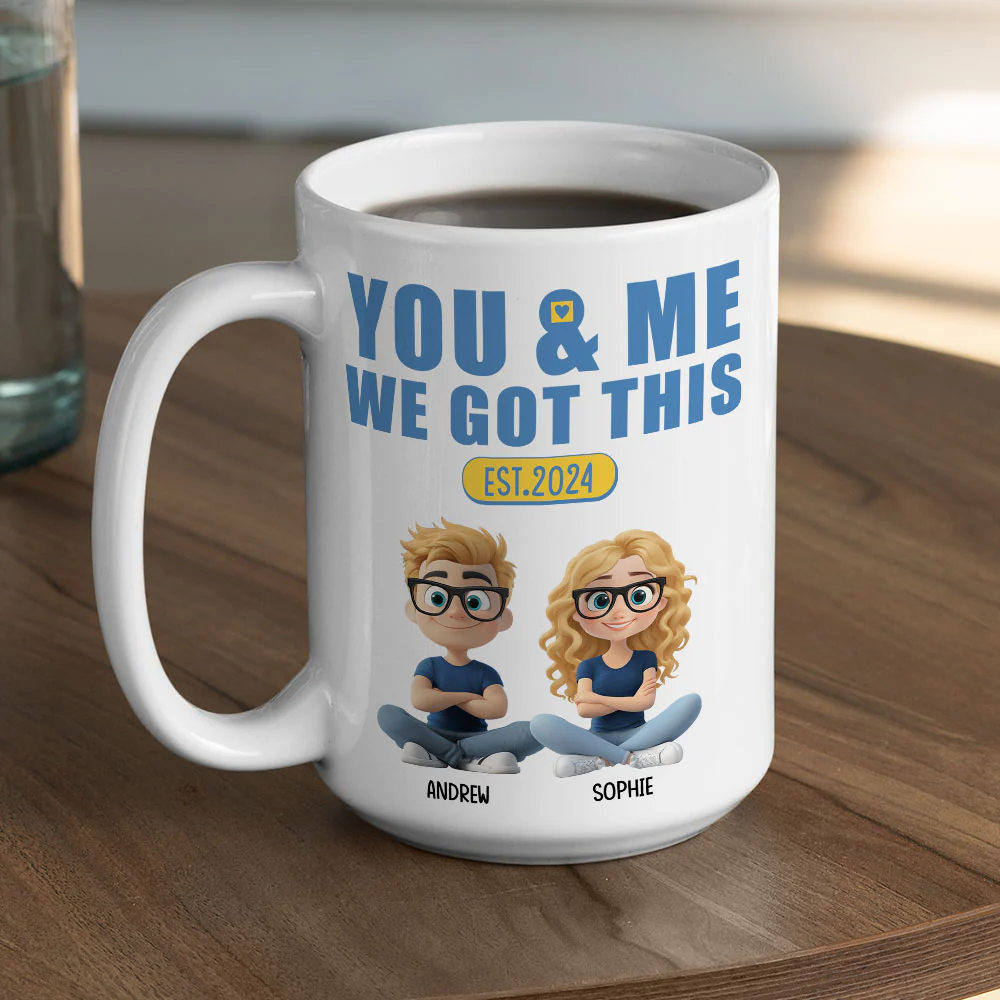 Love Forever - Personalized Custom Coffee Mug - Image 5