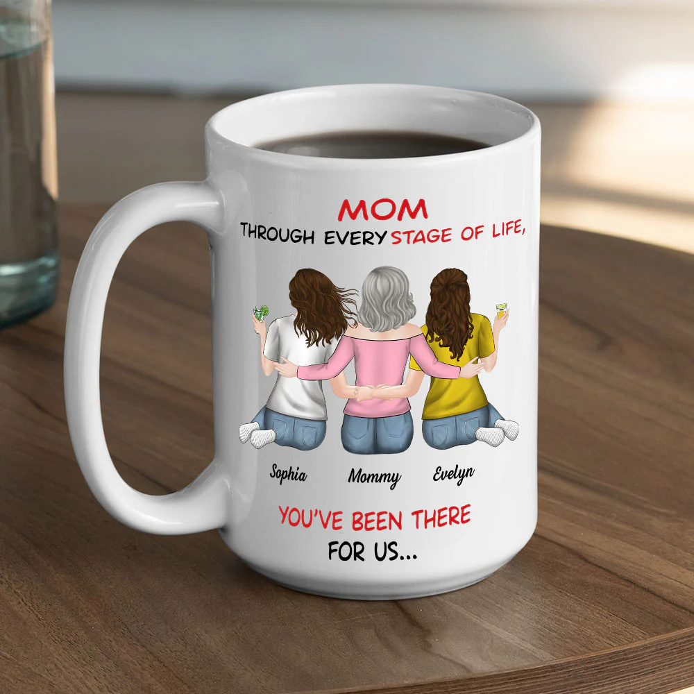 Love Gows Because Of You - Personalized Custom Coffee Mug - Image 6