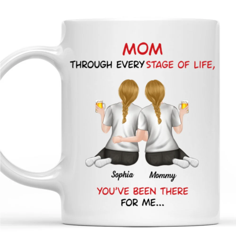 Love Gows Because Of You - Personalized Custom Coffee Mug - Image 7