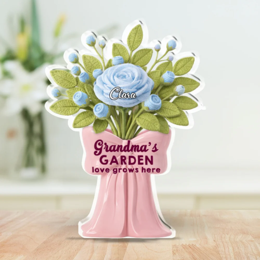 Love Grows Here - Personalized Custom Acrylic Plaque - Image 6
