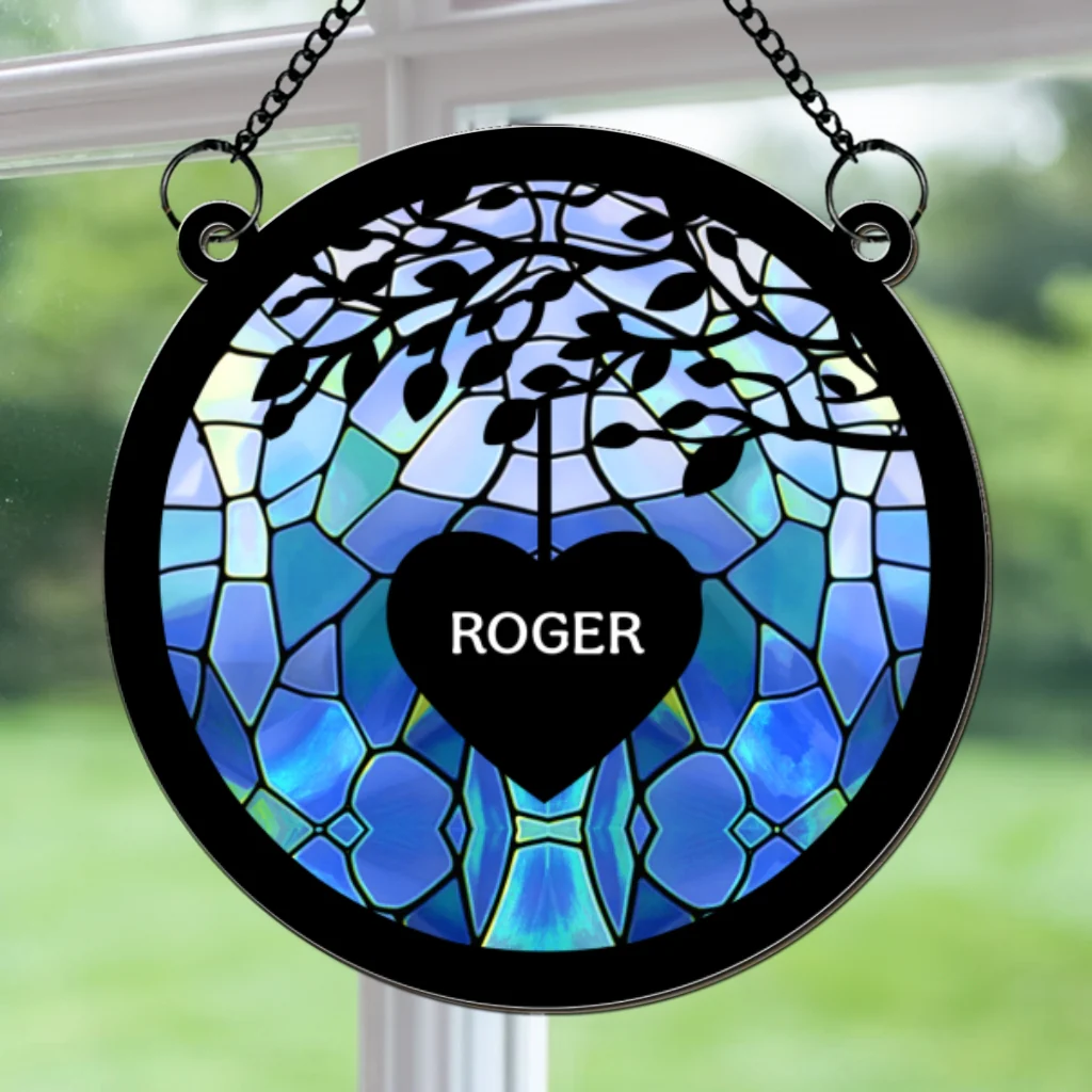 Love Grows Here - Personalized Custom Suncatcher - Image 6