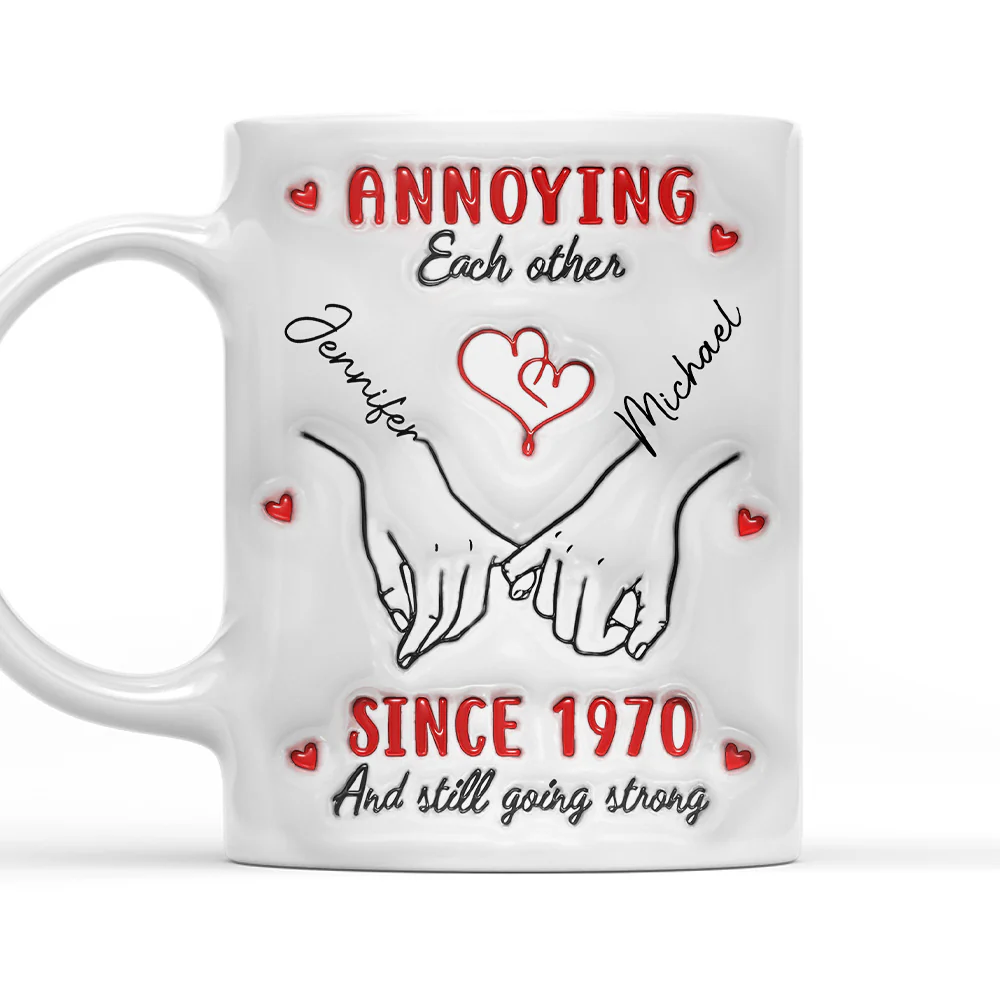 Love Is You - Personalized Custom 3D Inflated Effect Mug