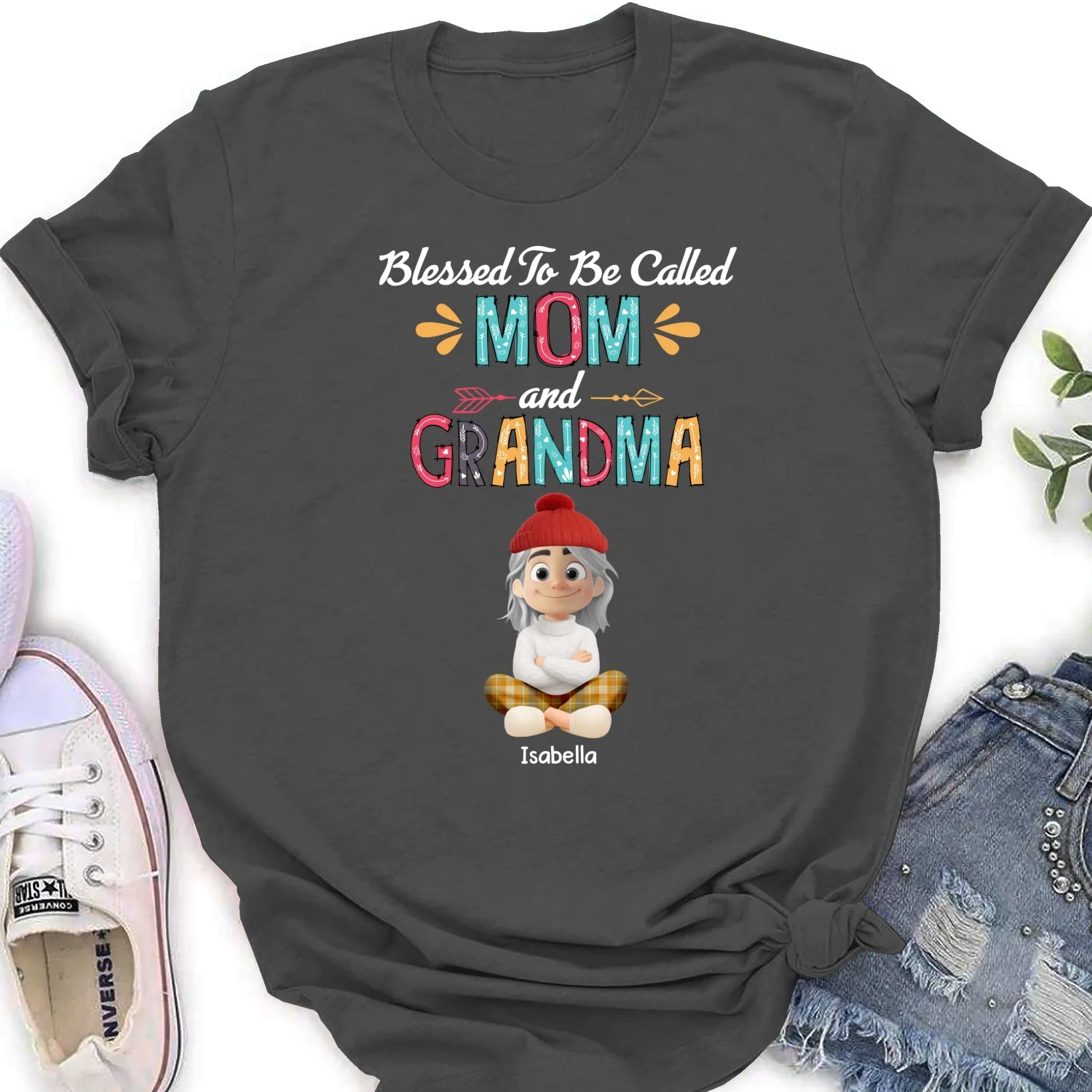 Love Multiplies With Every Generation - Personalized Custom Shirt - Image 17