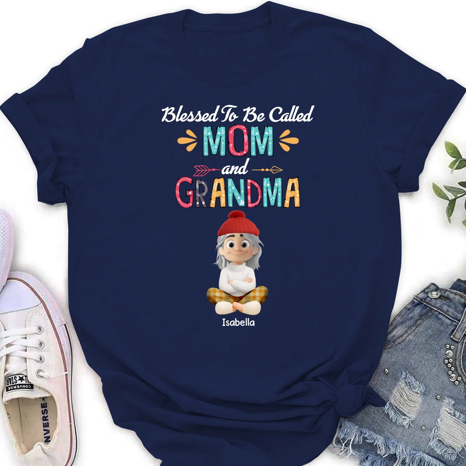 Love Multiplies With Every Generation - Personalized Custom Shirt - Image 18