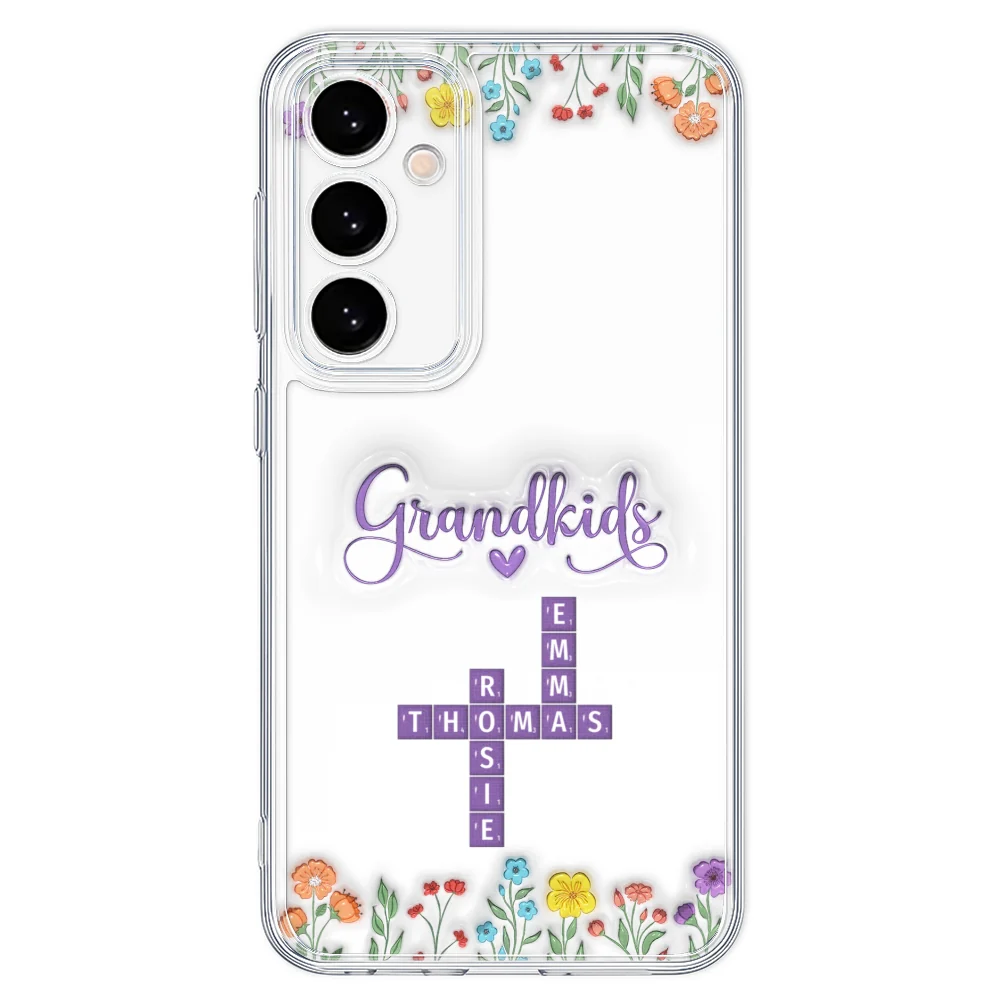 Love My Grandkids Crossword - Personalized Custom 3D Inflated Effect Phone Case - Image 34