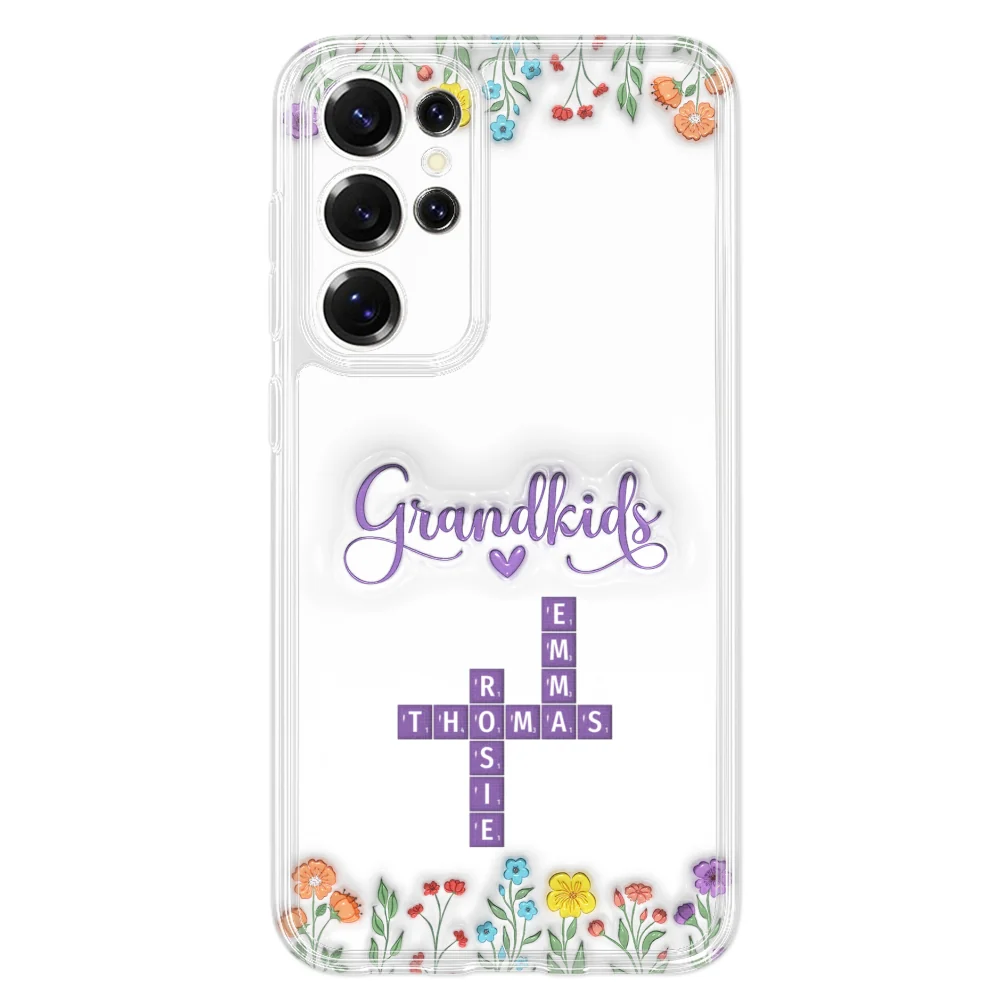 Love My Grandkids Crossword - Personalized Custom 3D Inflated Effect Phone Case - Image 35