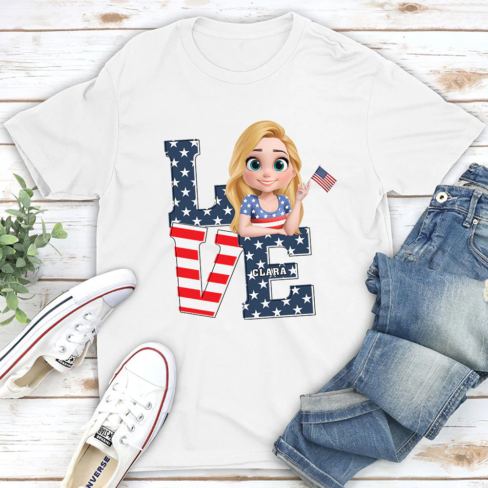 Love Peace - Personalized Custom Shirt - Image 3