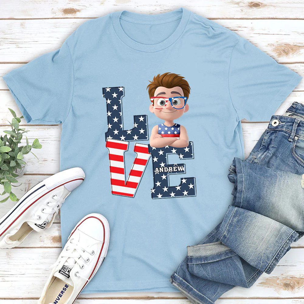Love Peace - Personalized Custom Shirt - Image 5