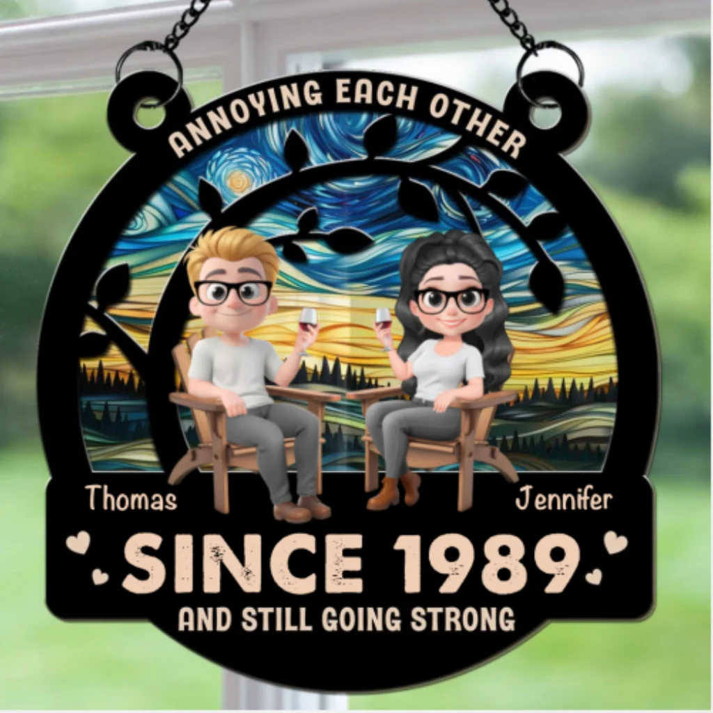 Love Still Going Strong - Personalized Custom Suncatcher - Image 5