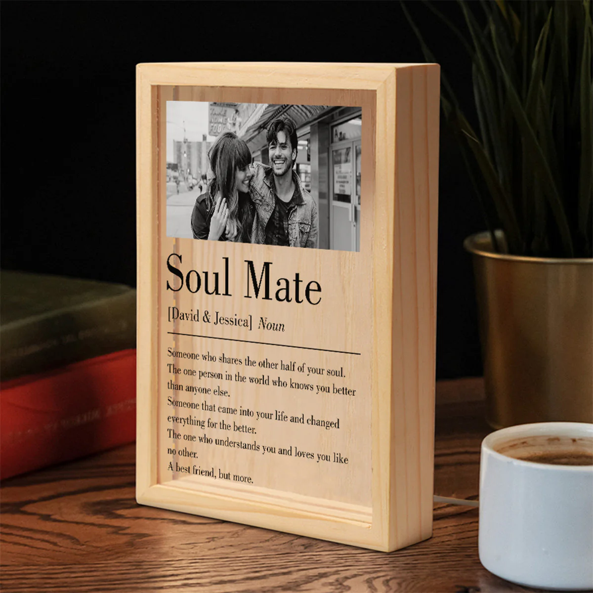 Love That Changes Your World - Personalized Frame Light Box - Image 4