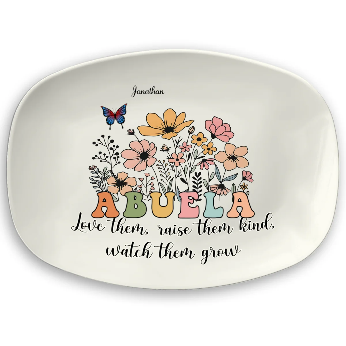 Love Them, Raise Them Kind - Personalized Custom Platter - Image 6