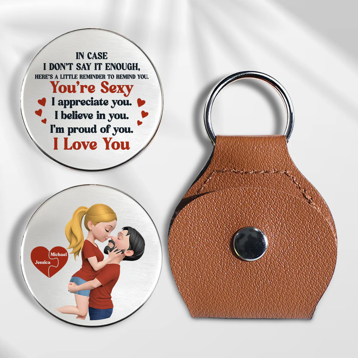 Love You Always Reminder - Personalized Custom Pocket Hug