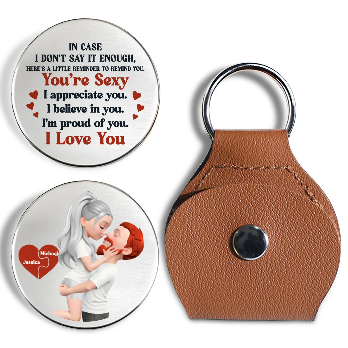 Love You Always Reminder - Personalized Custom Pocket Hug - Image 6