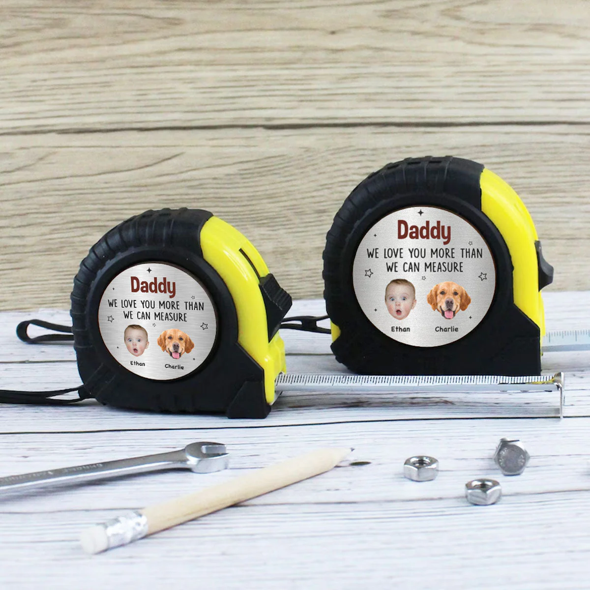 Love You Beyond Measure - Personalized Custom Tape Measure - Image 2