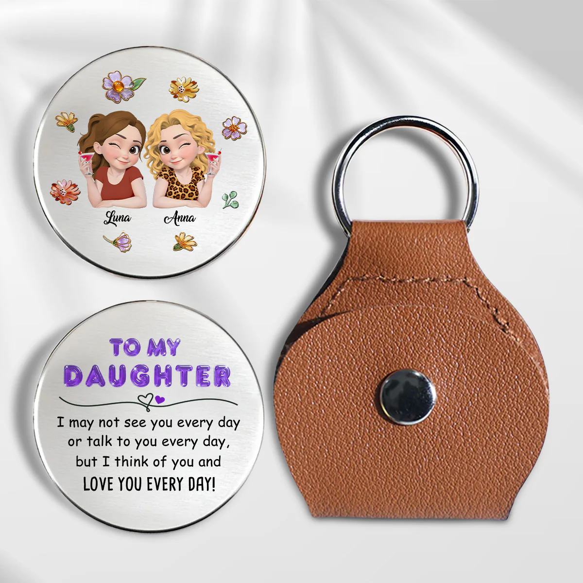 Love You Every Day - Personalized Custom Pocket Hug