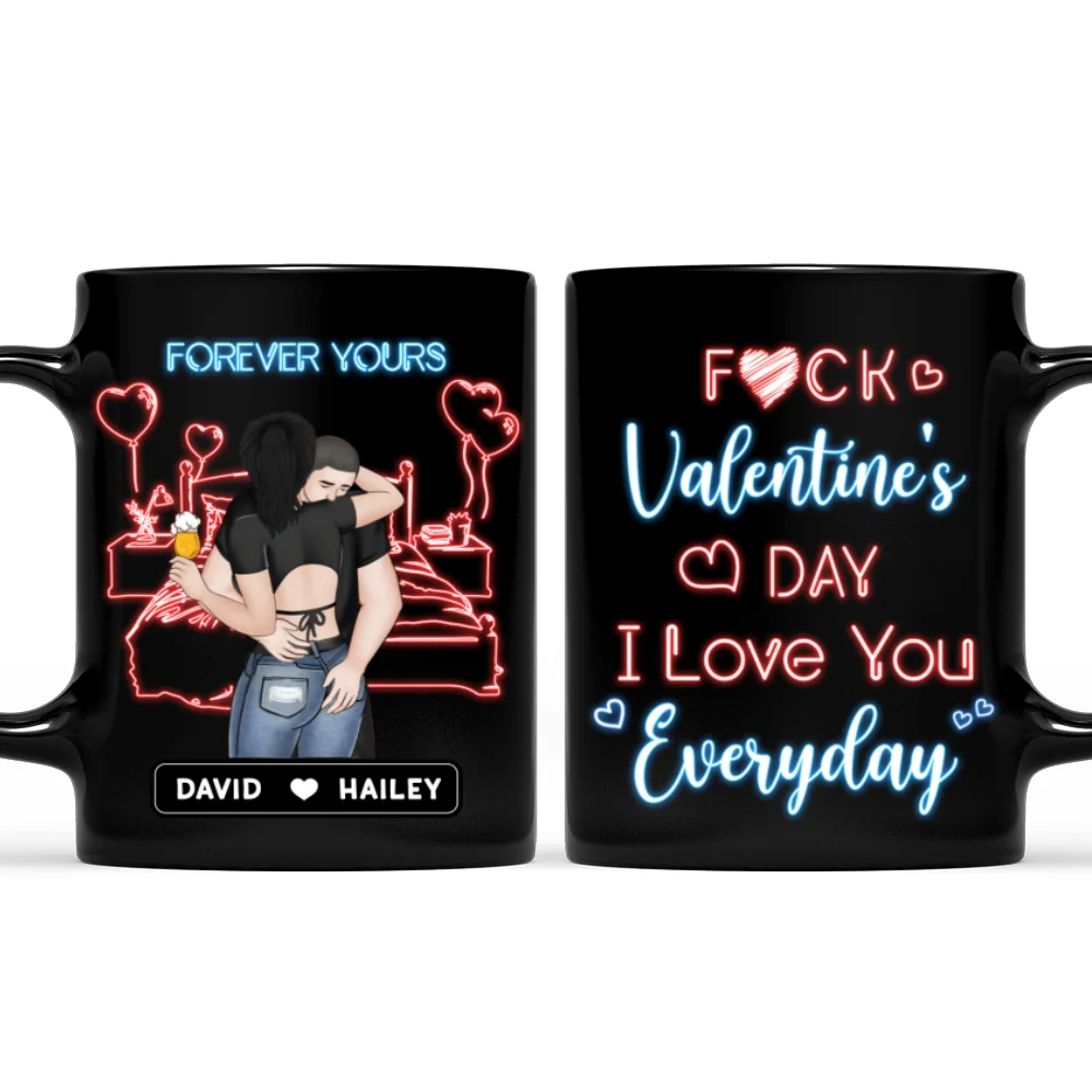 Love You Everyday -  Personalized Custom Coffee Mug - Image 6