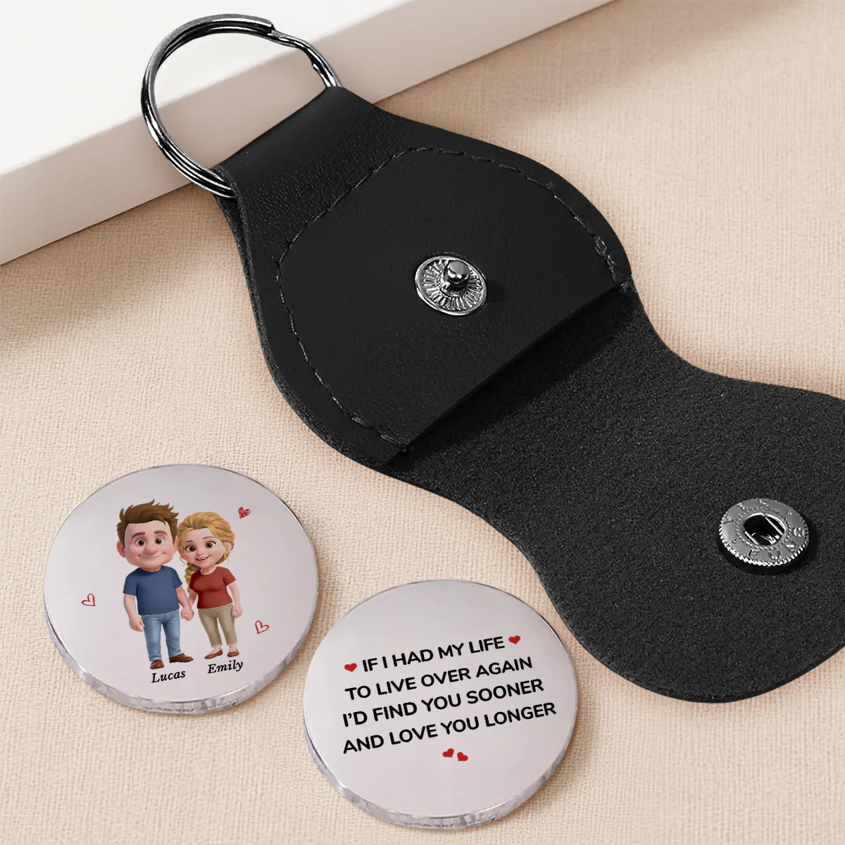 Love You For Life - Personalized Custom Pocket Hug