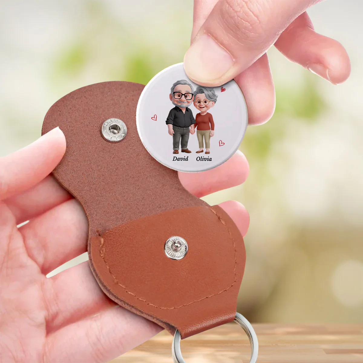 Love You For Life - Personalized Custom Pocket Hug - Image 2