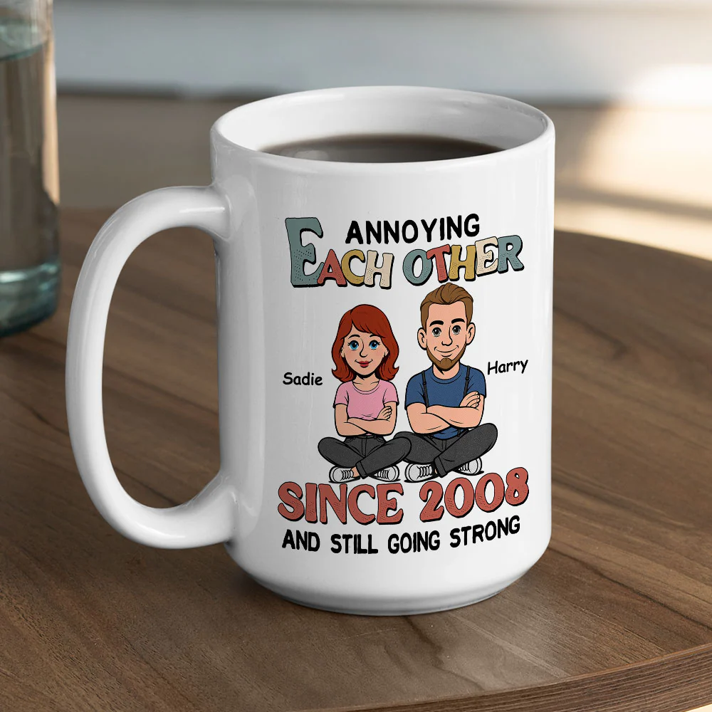 Love You Forever - Personalized Custom Coffee Mug - Image 4