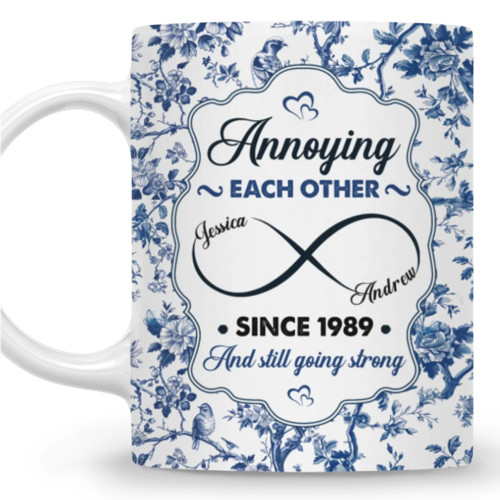 Love You Forever - Personalized Custom Coffee Mug - Image 6