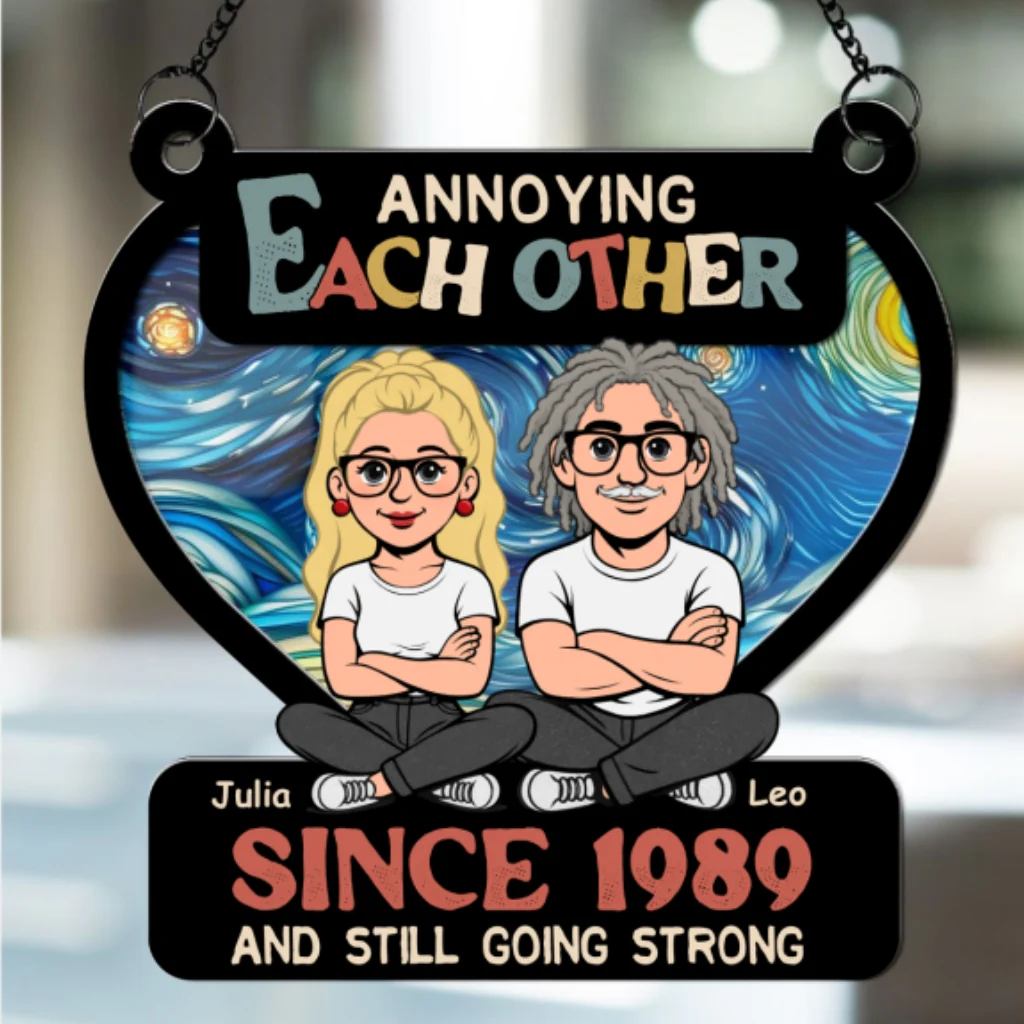 Love You Forever - Personalized Custom Suncatcher - Image 6