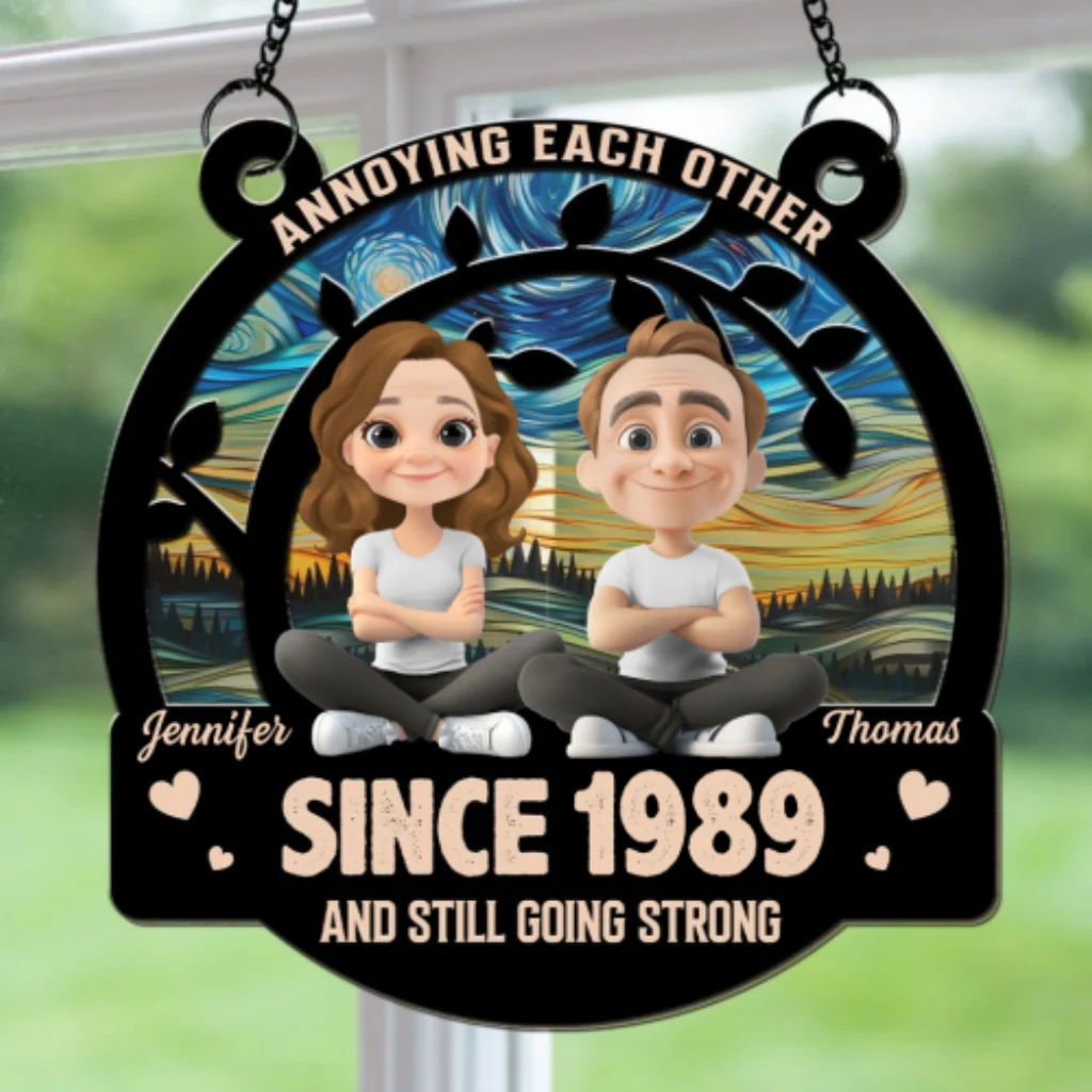 Love You Forever - Personalized Custom Suncatcher - Image 5