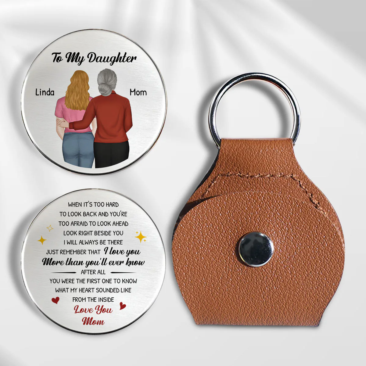 Love You More Than You Ever Know - Personalized Custom Pocket Hug