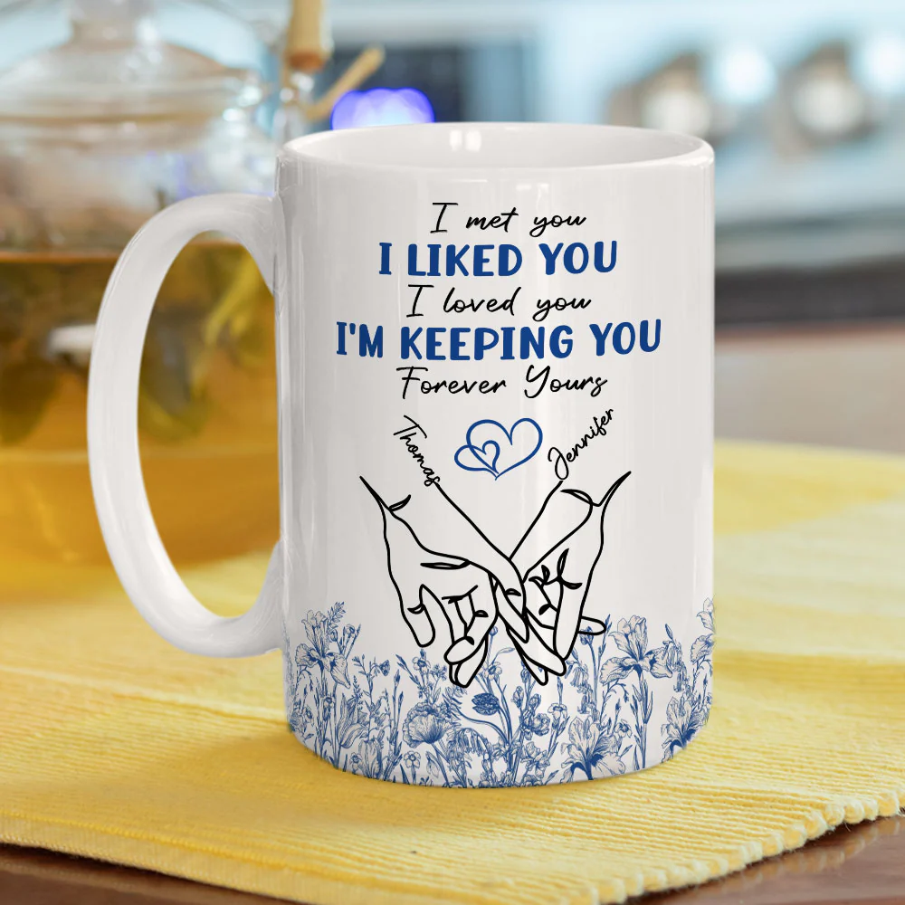 Love You - Personalized Custom Coffee Mug - Image 4