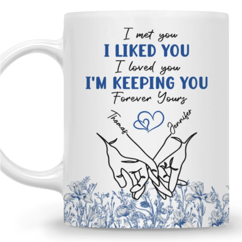Love You - Personalized Custom Coffee Mug - Image 7