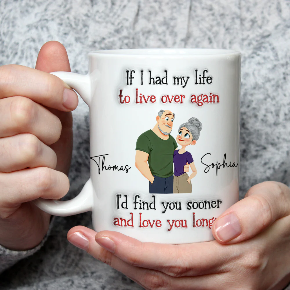 Love You So Much - Personalized Custom 3D Inflated Effect Mug - Image 3