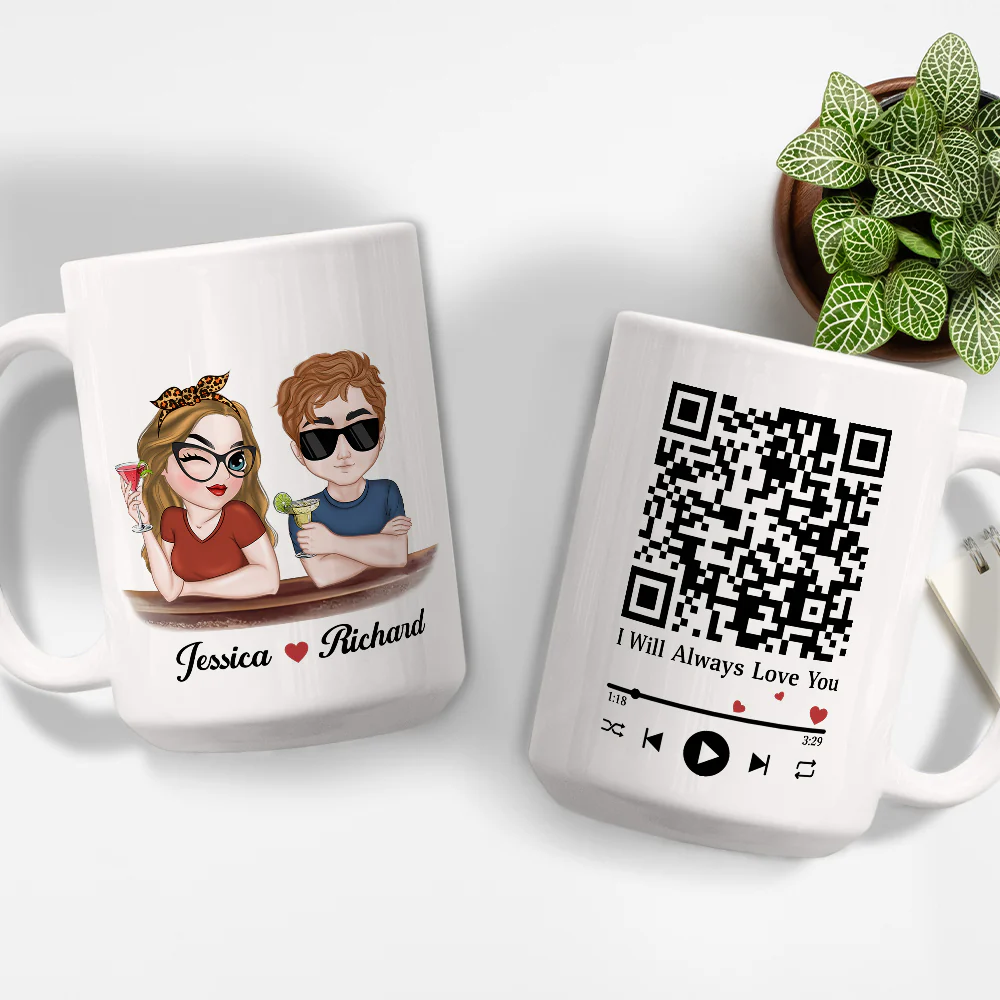 Love You So Much - Personalized Custom Coffee Mug - Image 4