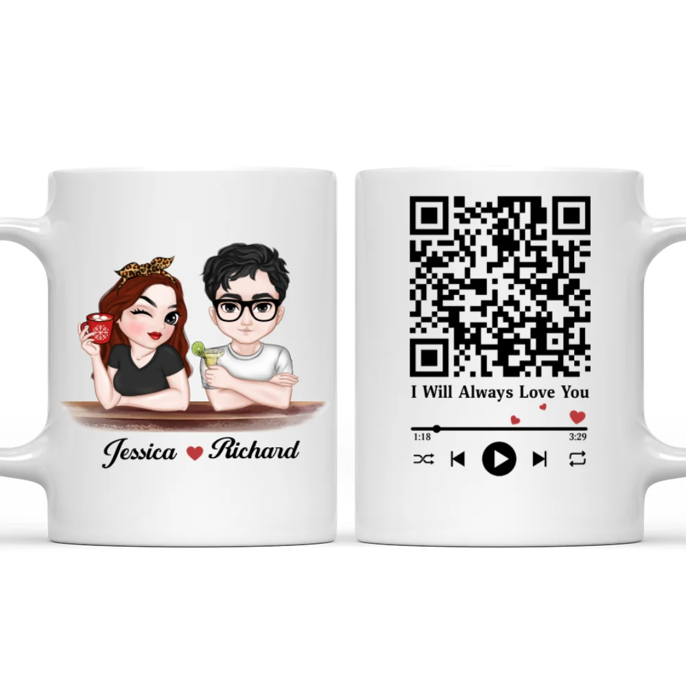 Love You So Much - Personalized Custom Coffee Mug - Image 7