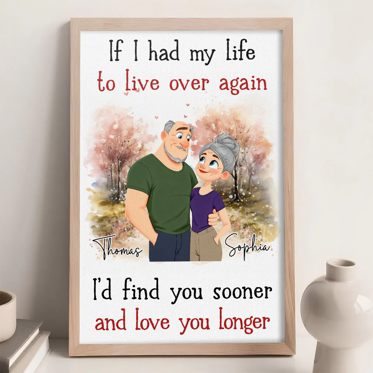Love You So Much - Personalized Custom Poster - Image 3
