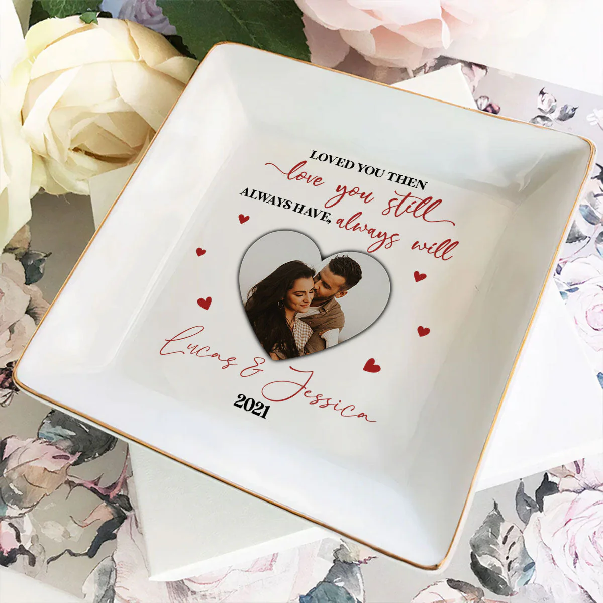 Love You Still - Personalized Custom Jewelry Dish - Image 3