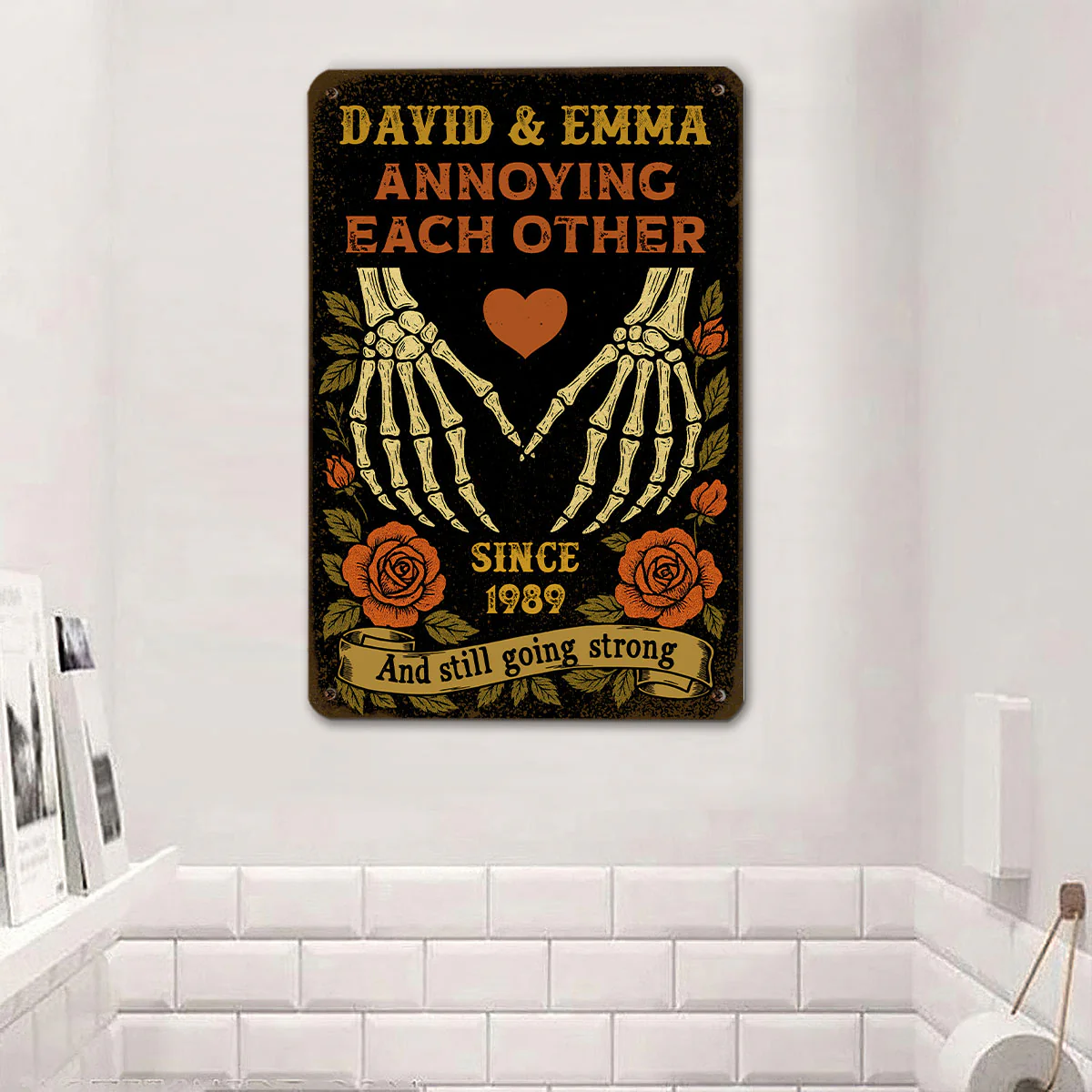 Love You Still - Personalized Custom Metal Sign - Image 3