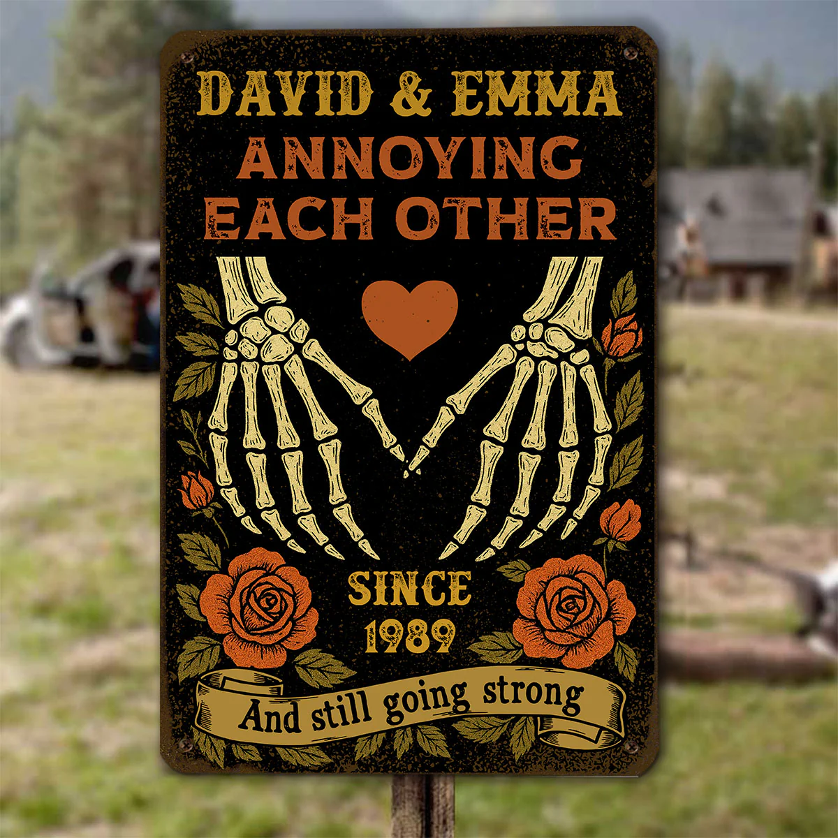 Love You Still - Personalized Custom Metal Sign - Image 4