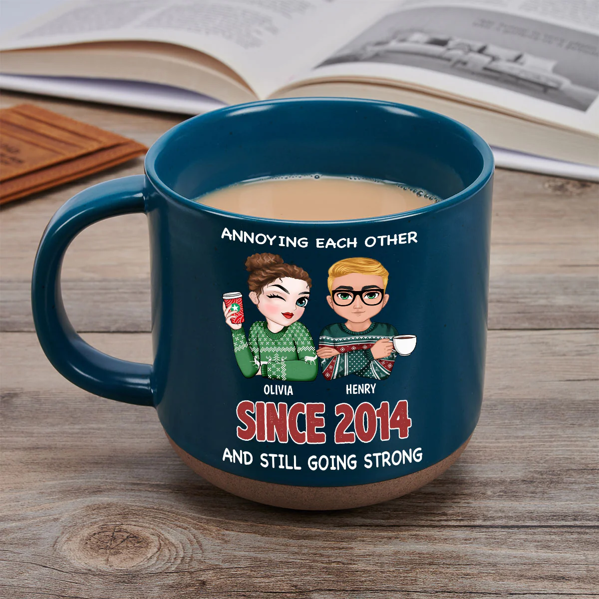 Love You Still - Personalized Custom Pottery Mug - Image 3