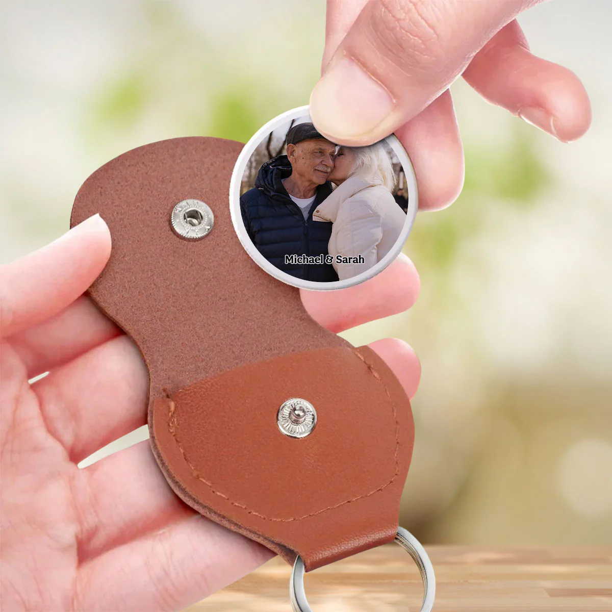 Love You Till The Day You Went Away - Personalized Custom Pocket Hug - Image 3