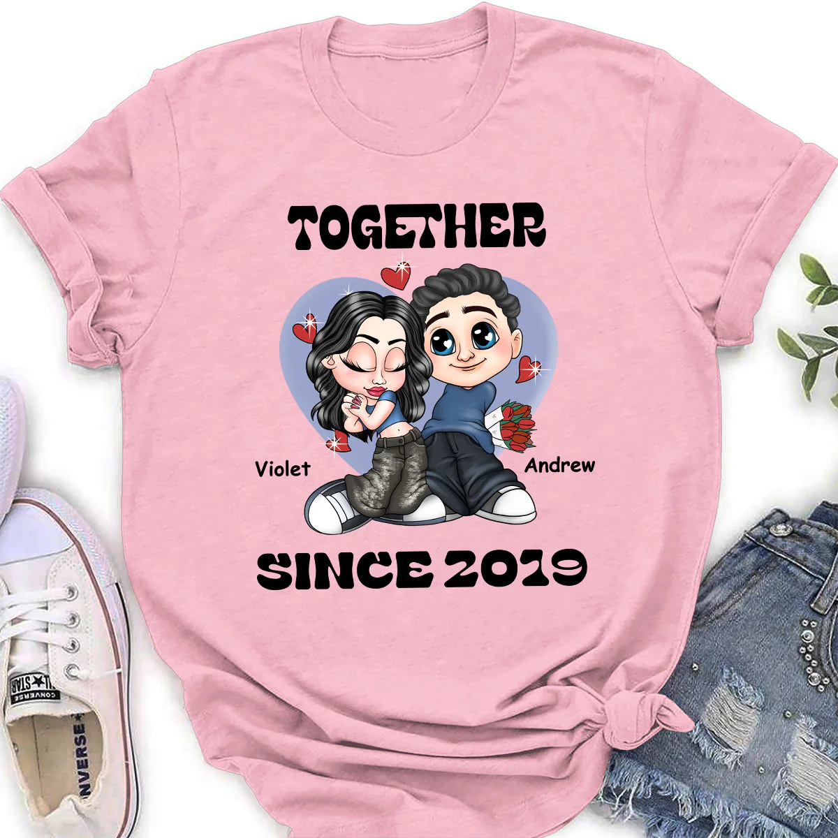 Love You Y2K - Personalized Custom Shirt - Image 2