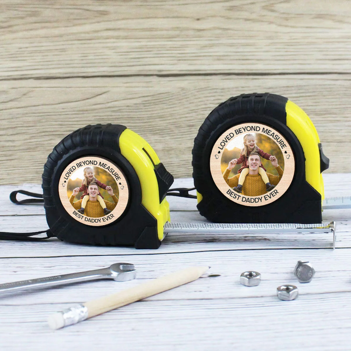 Loved Beyond Measure - Personalized Custom Tape Measure - Image 2