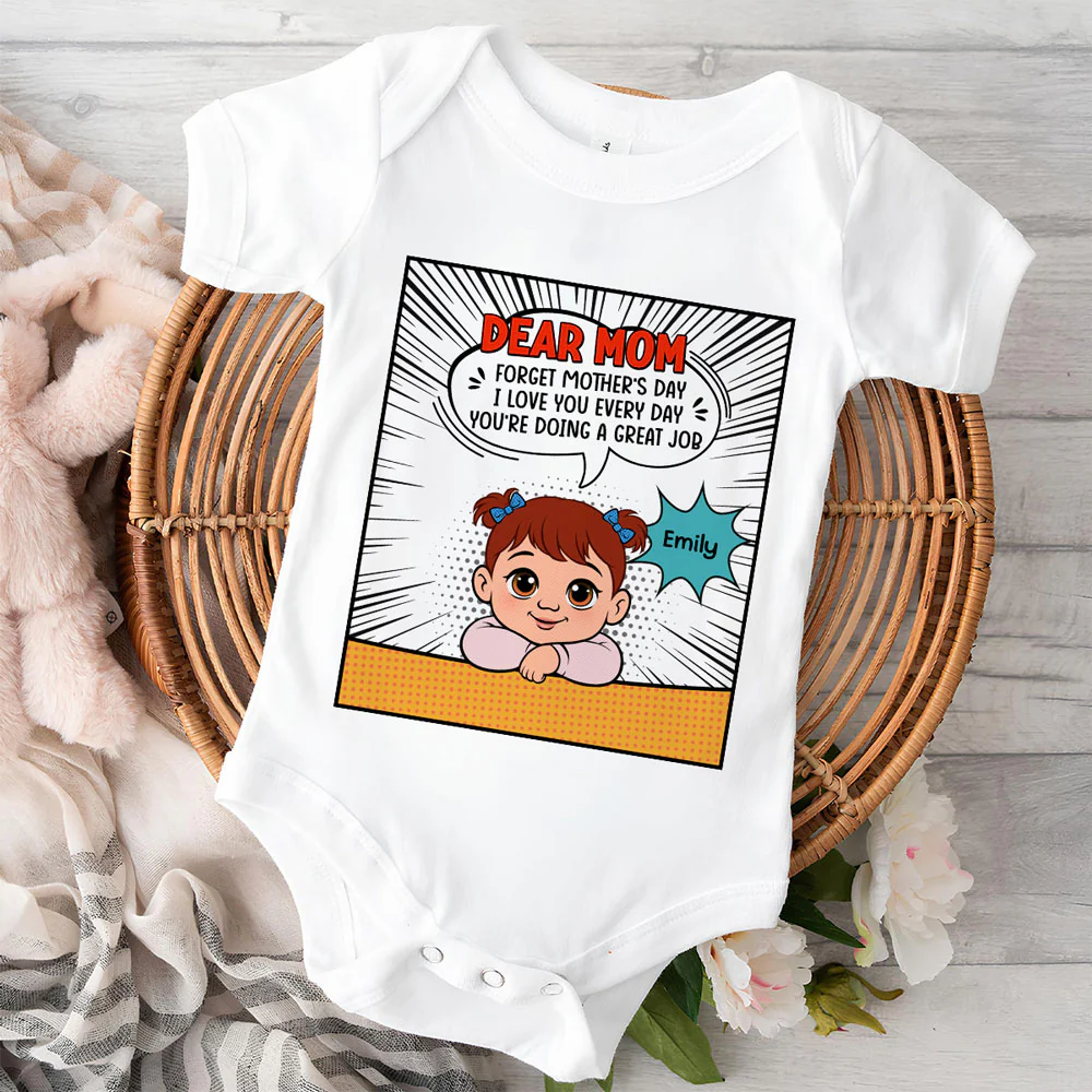 Lovely Baby - Personalized Custom Baby Onesie - Image 4