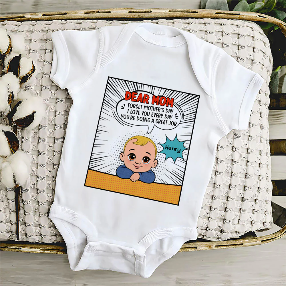 Lovely Baby - Personalized Custom Baby Onesie - Image 5