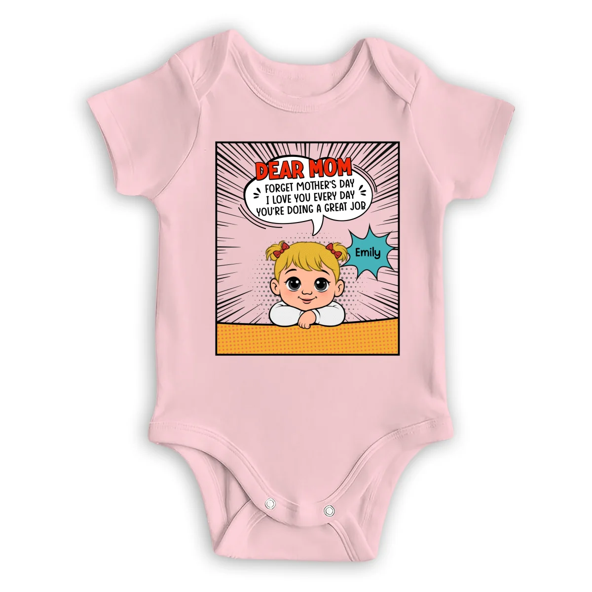 Lovely Baby - Personalized Custom Baby Onesie - Image 9