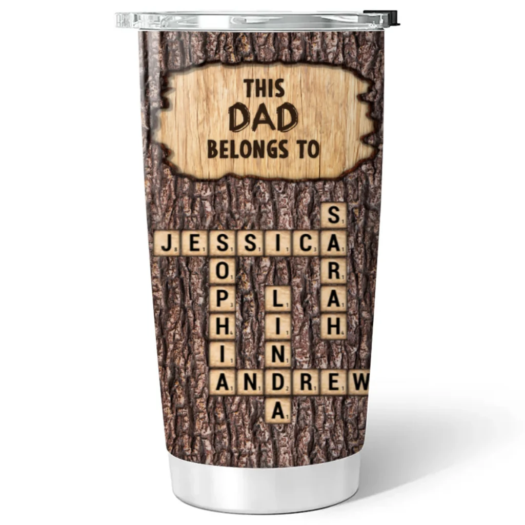 Lovely Grandkids - Personalized Custom Tumbler - Image 5