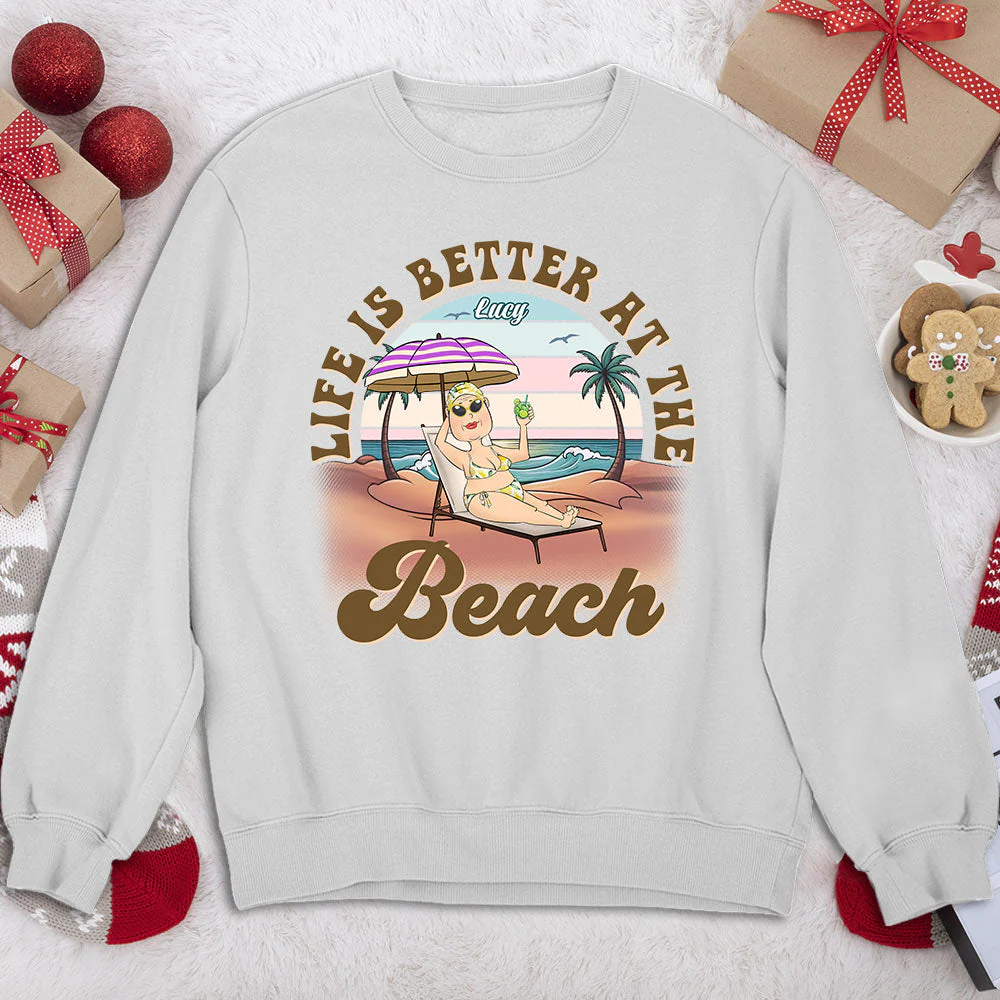 Loving Beach - Personalized Custom Shirt - Image 4