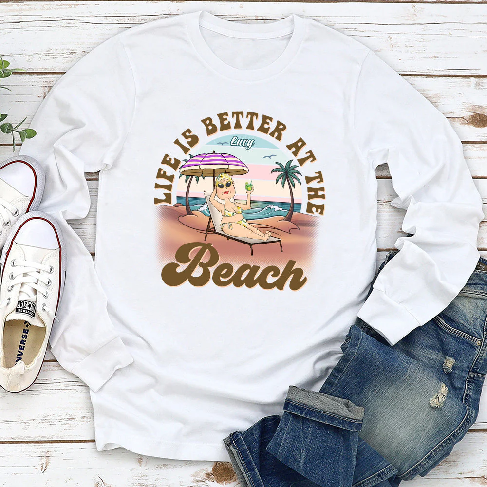 Loving Beach - Personalized Custom Shirt - Image 7